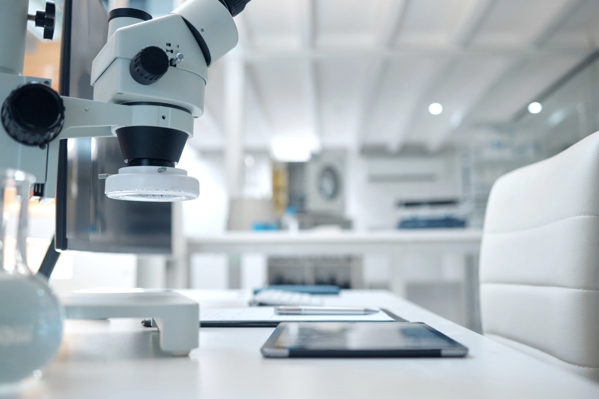 Modern laboratóriumi környezet